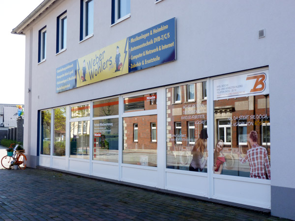 Weber & Wohlers Elektronik- und Hausgeräteservice Hoya Schaufenster